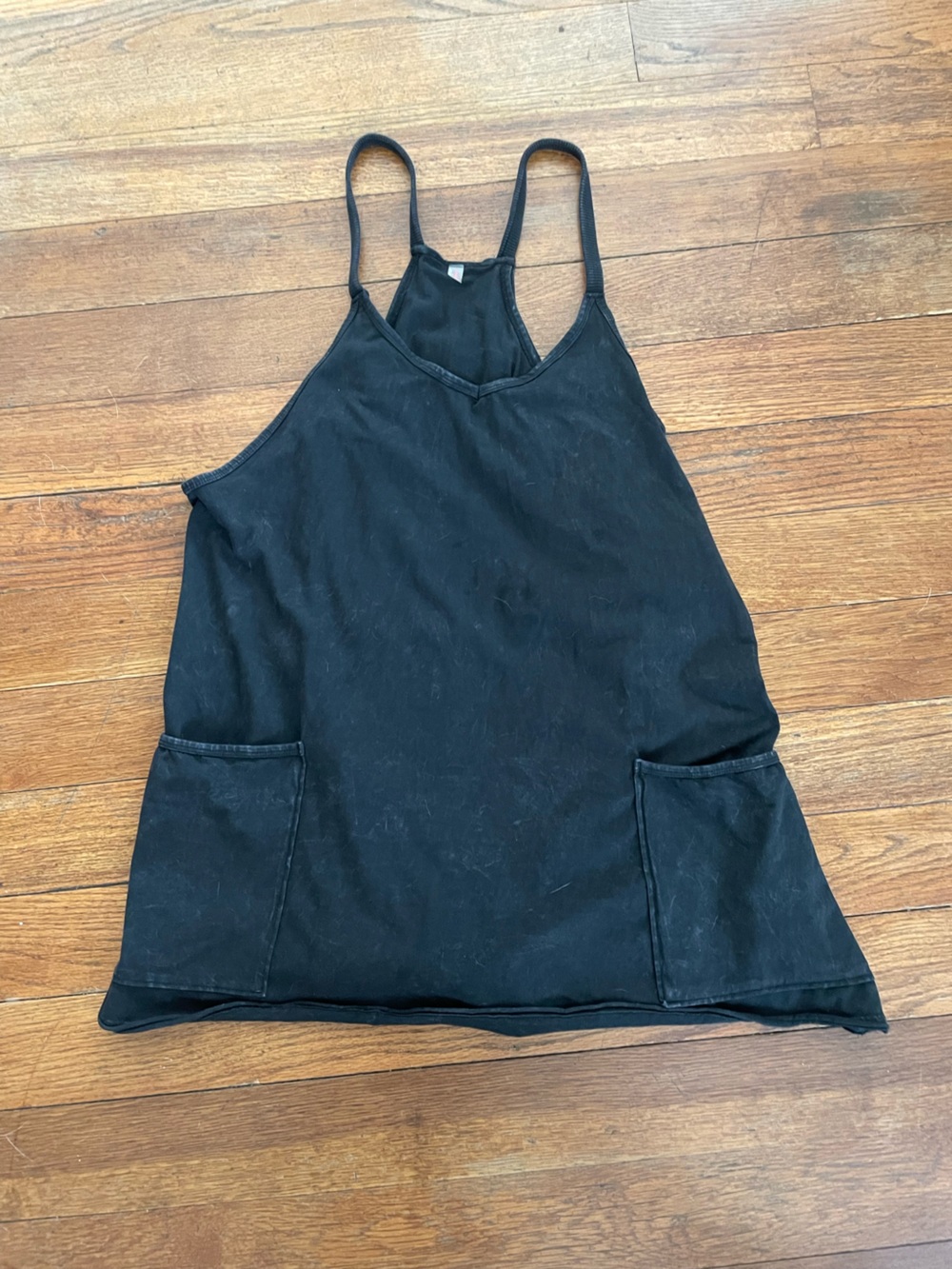 FP Movement by Free People Black Hot Shot Mini Dress